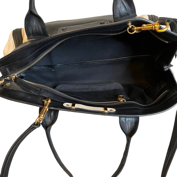 CHLOE Bicolor Alice Medium Satchel with Strap - Picture 6 of 9